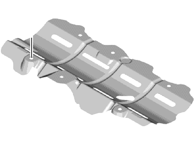 Ford DS7Z-6687-A Baffle