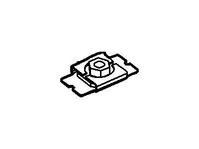 Ford 2L1Z-78101C38-AA Reinforce Plate