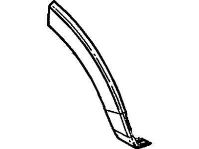 Ford 6L2Z-7825556-BAPTM Wheel Opening Molding