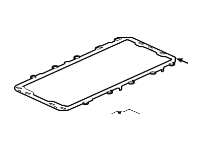 Ford E8TZ6E078D Lower Gasket Kit