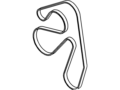 Ford BT4Z-8620-F Serpentine Belt