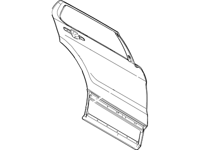 Ford BB5Z-7824700-A Outer Panel