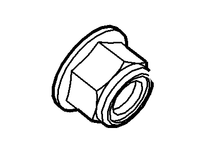 Ford -W706840-S442 Support Bracket Nut