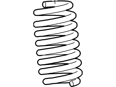 Ford F2UZ-5310-J Spring - Front