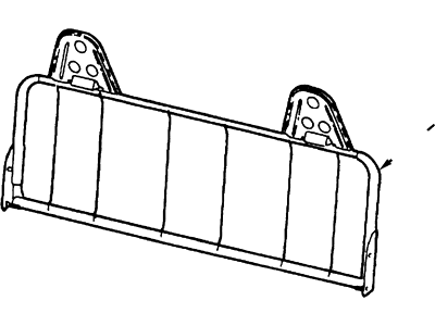 Ford F81Z-2561018-BA Seat Back Frame
