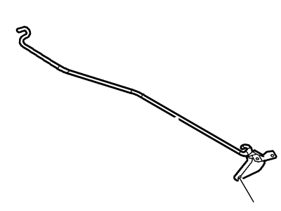 Ford 8T1Z-16826-A Support Rod