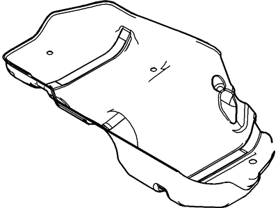 Ford AL8Z-9B007-A Tank Shield