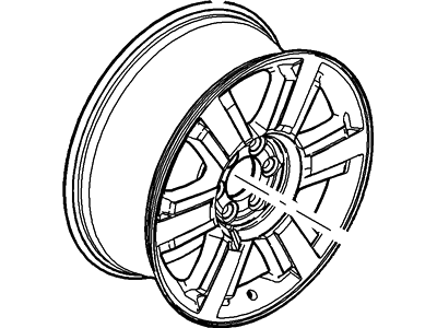 Ford 6L3Z-1007-M Wheel, Alloy
