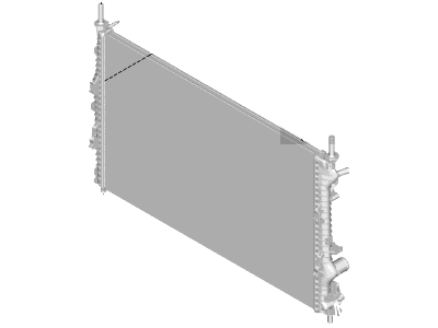 Ford CK4Z-8005-A Radiator Assembly