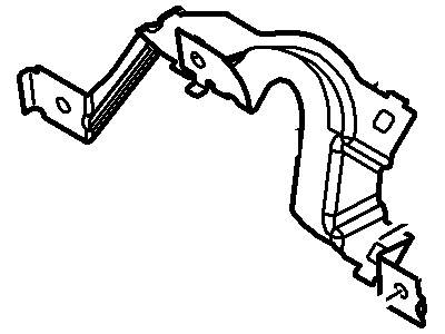 Ford BE8Z-17496-A Mount Bracket