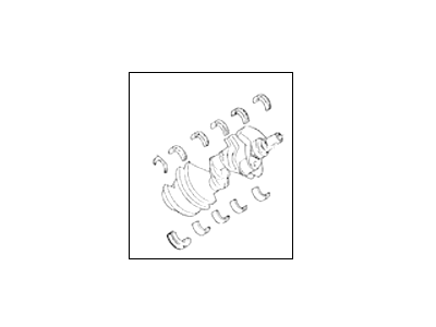 Ford XW7Z-6D309-BXA Bearing Set