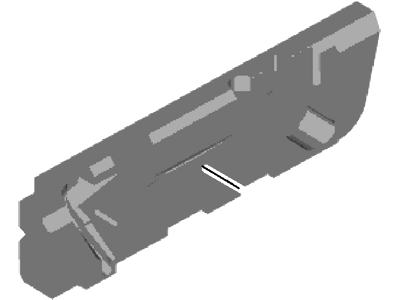 Ford BK2Z-17091-A Lug Wrench Holder