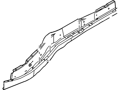 Ford CP9Z-5810456-A Rear Rail