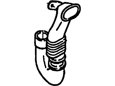 Ford F1CZ9A624A Air Duct