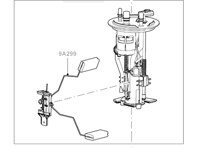 Ford 8L1Z-9H307-B Fuel Pump