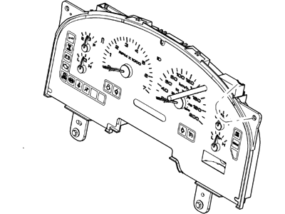 Ford 4L3Z-10849-HB Instrument Cluster