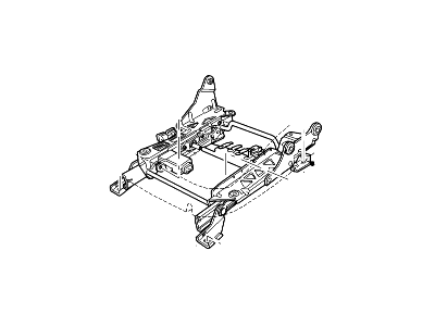 Ford 4W1Z-5461711-AB Track Assembly - Seat
