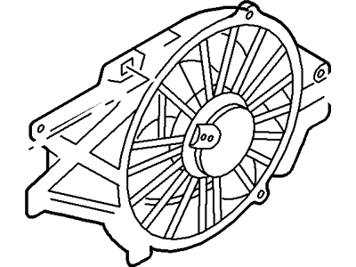 Ford 3R3Z-8C607-AA Fan Module