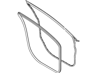 Ford AE9Z-7420530-A Door Weatherstrip