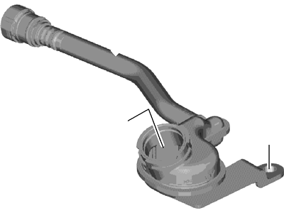 Ford AE8Z-2K478-B Master Cylinder Reservoir