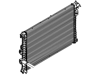 Ford BB5Z-8005-B Radiator Assembly