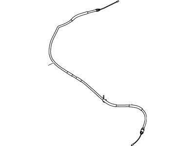 Ford AL5Z-2A635-C Rear Cable