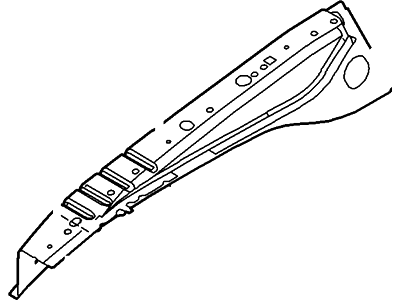 Ford 8A4Z-16154-A Upper Rail