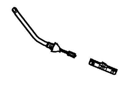 Ford AE8Z-2A635-A Rear Cable