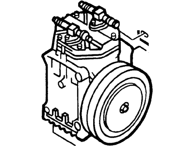 Ford E7TZ-19703-B Compressor