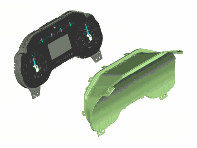 Ford HC3Z-10849-AJA Instrument Cluster
