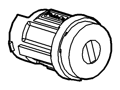 Ford 8E5Z-5421991-B Lock Cylinder Assembly