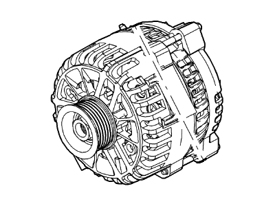 Ford 6R3Z-10V346-ARM Alternator Assembly