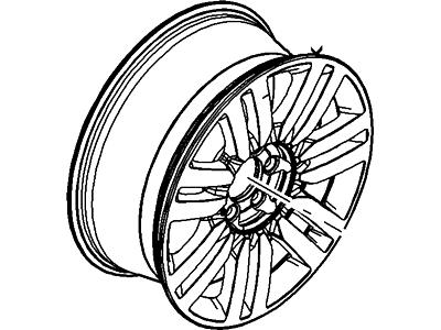 Ford BL7Z-1007-A Wheel, Alloy