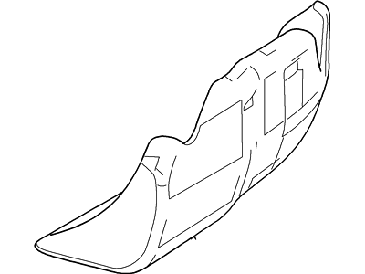 Ford 2L1Z-9A072-AD Fuel Filter Bracket
