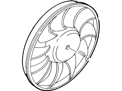 Ford FO3Z8600B Fan Blade