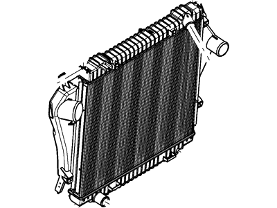 Ford 5C2Z-8005-AE Radiator Assembly