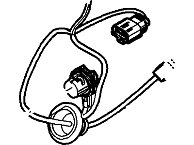 Ford BB5Z-13410-B Socket & Wire