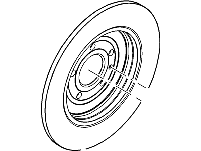 Ford BT4Z-2C026-B Rotor
