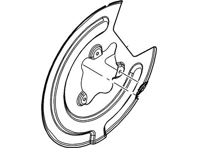 Ford BT4Z-2C028-A Splash Shield