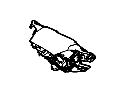 Ford DM5Z-58043B13-AA Driver Air Bag