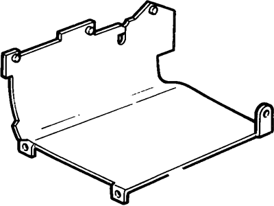 Ford F1SZ-6675-A Oil Pan