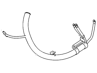 Ford 4L1Z-14300-AA Cable Assembly
