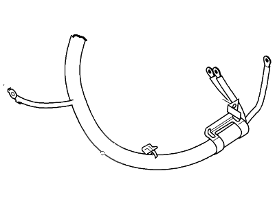 Ford 7L1Z-14300-BA Battery Cable Assembly