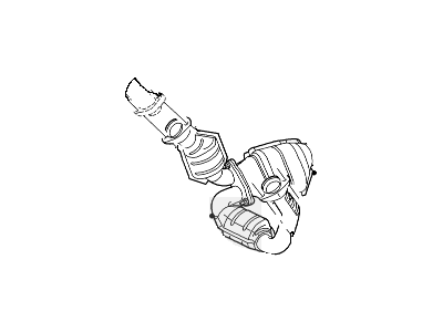 Ford 3L2Z-5F250-EA Catalytic Converter