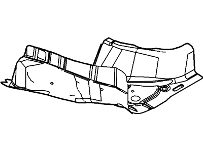 Ford 7T4Z-78108A26-A Lower Reinforcement