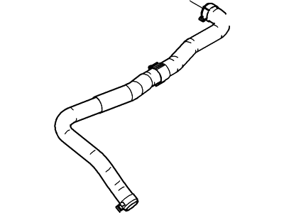 Ford 2L8Z-8260-BA Upper Hose