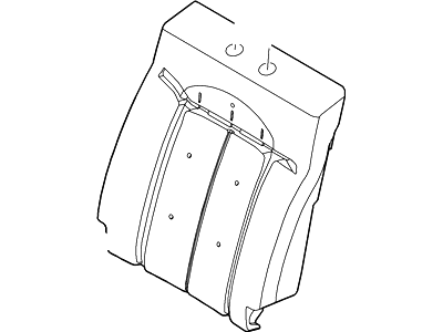 Ford 9L3Z-1666800-A Seat Back Pad