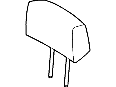 Ford BL3Z-18611A08-A Headrest, Center