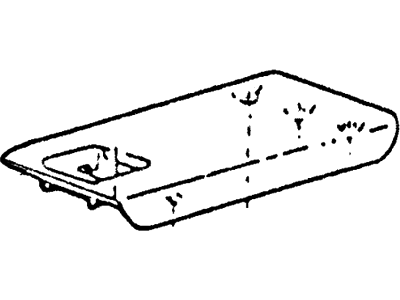 Ford F87Z1006072AAD Latch