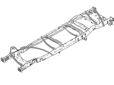 Ford 8C2Z-5005-AA Frame Assembly